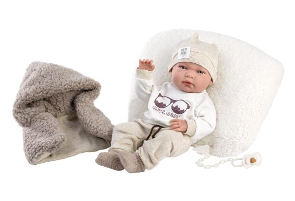 Llorens M738-99 oblečenie pre bábiku bábätko NEW BORN veľkosti 40-42 cm