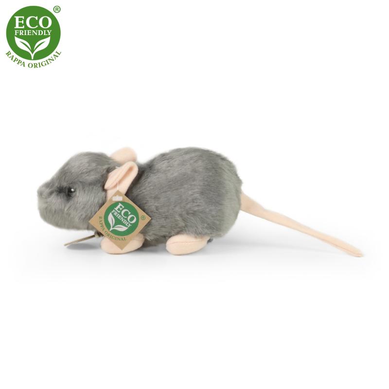 Plyšová myš 16 cm ECO-FRIENDLY
