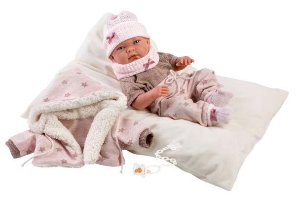 Llorens M738-82 oblečenie pre bábiku bábätko NEW BORN veľkosti 40-42 cm