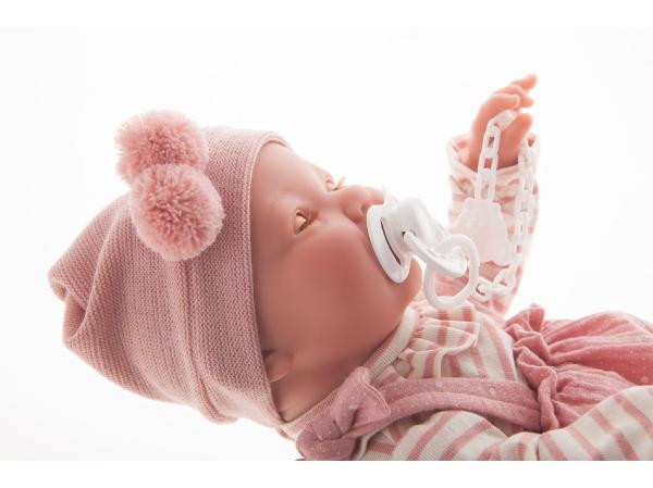 Antonio Juan - MIA - žmurkajúca a cikajúca realistická bábika bábätko - 42 cm