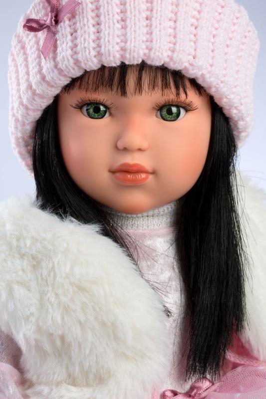 Llorens 54043 GRETA - realistická bábika s mäkkým látkovým telom - 40 cm