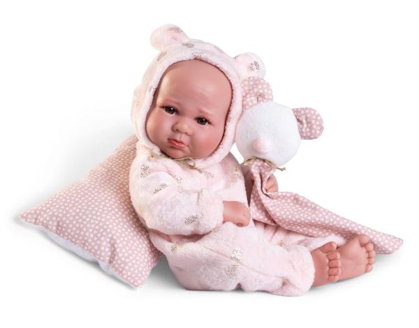 Antonio Juan 50416 LUCA - realistická bábika bábätko s celovinylovým telom - 42 cm