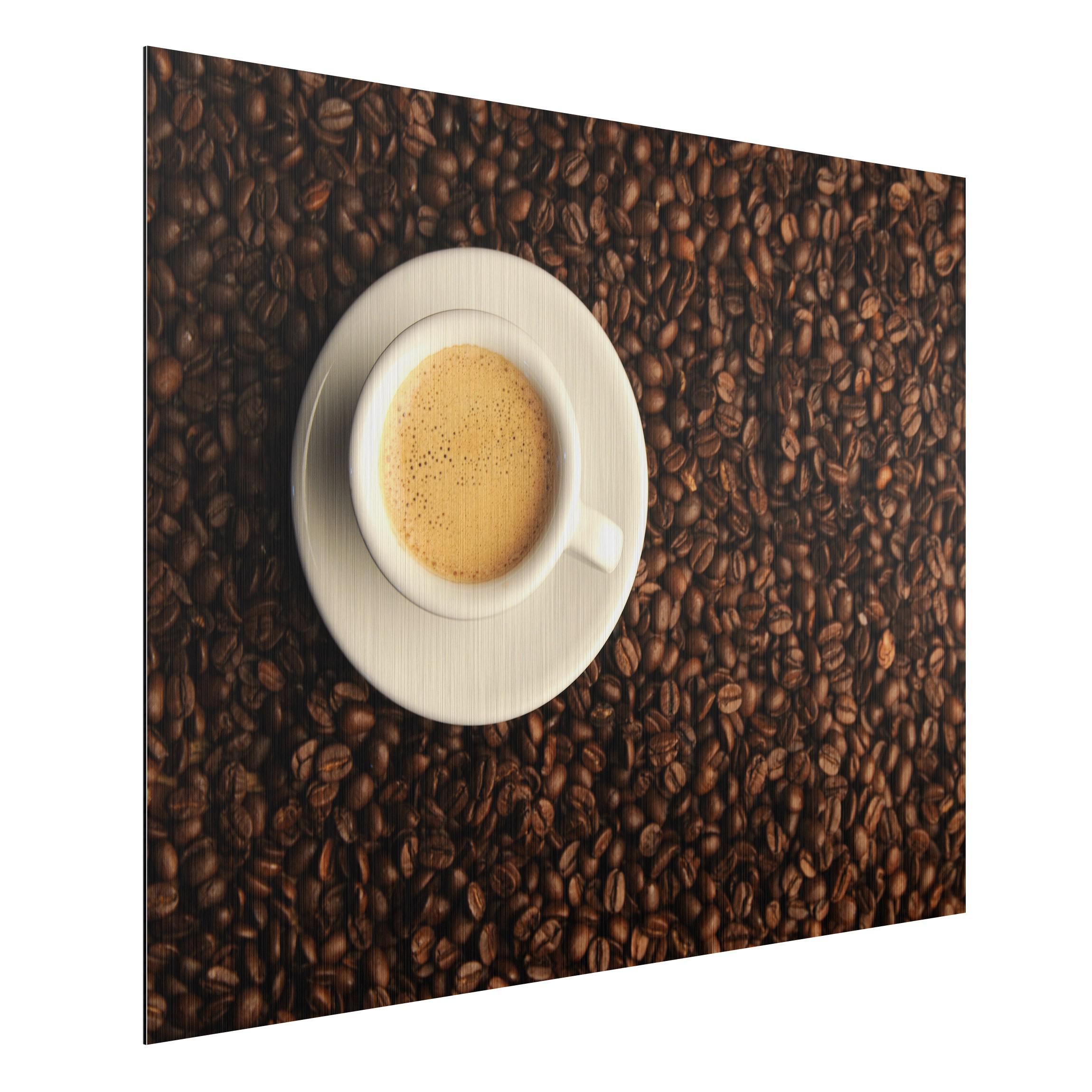 Obraz na hliníkovej doske Šálka kávy