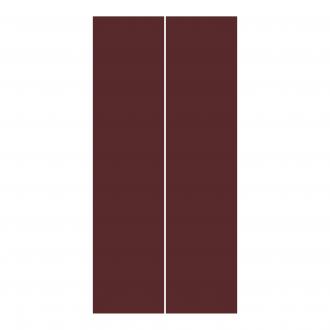Súprava posuvnej záclony - Burgundy -2 panely