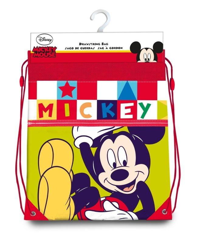 EUROSWAN -  EUROSWAN Taška na telocvik a prezúvky Mickey color  Polyester, 38/30 cm