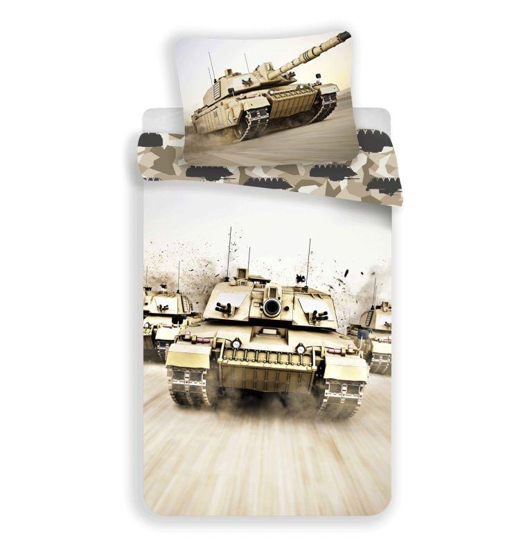 JERRY FABRICS -  JERRY FABRICS Obliečky Tank  Bavlna, 140/200, 70/90 cm
