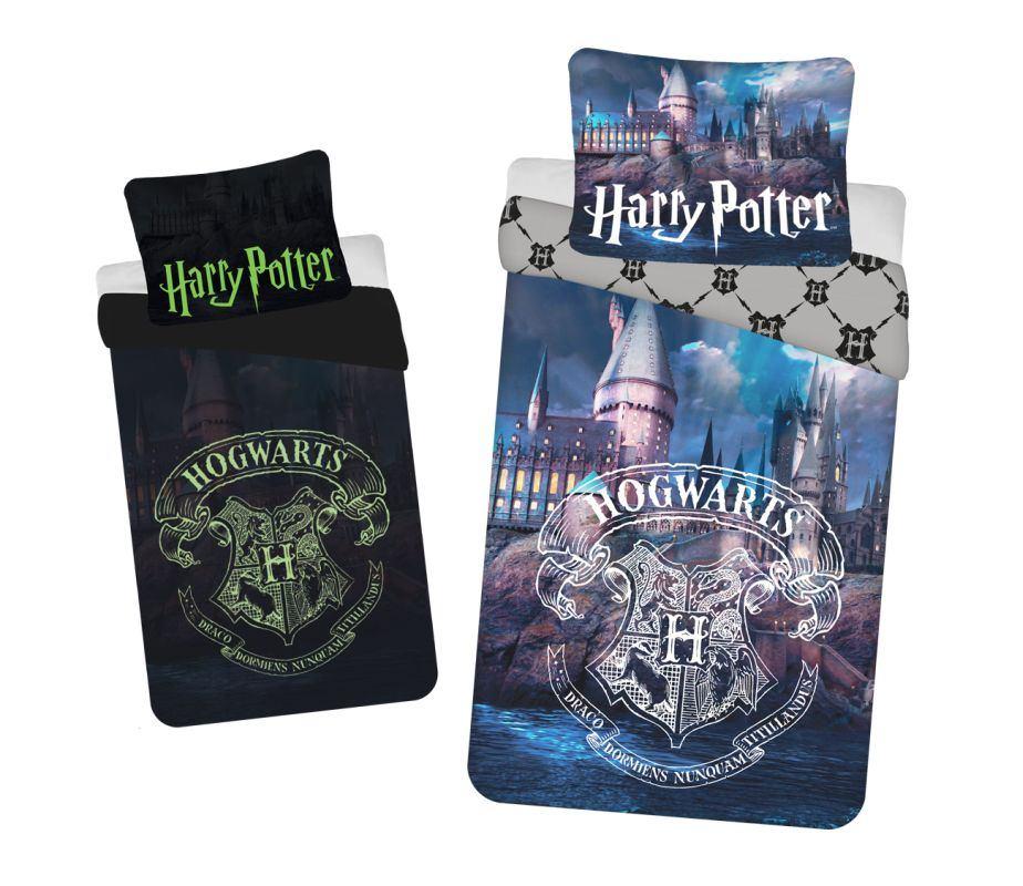 JERRY FABRICS Obliečky Harry Potter 054 svítící  Bavlna, 140/200, 70/90 cm