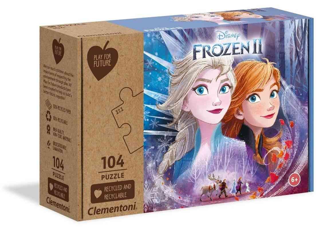 CLEMENTONI -  Clementoni Play For Future Puzzle Ľadové Kráľovstvo  recyklovaný papír, 2 104 dílků