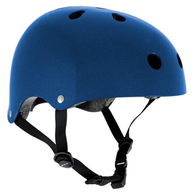 Prilba SFR Essentials Metallic Blue Helmet S/M