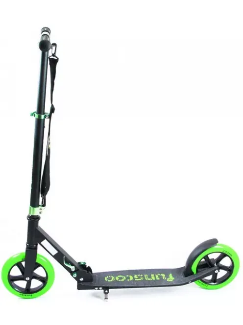 Funscoo 200 Scooter - Black / Green