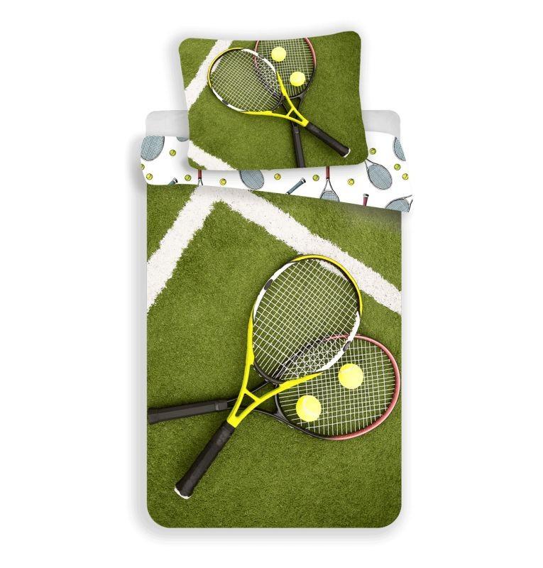 JERRY FABRICS Obliečky Tenis  Bavlna, 140/200, 70/90 cm