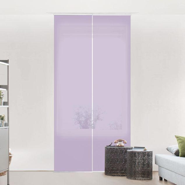 Súprava posuvnej záclony - Lavender - 2 panely