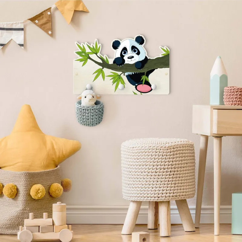 Vešiak na stenu Lezecká panda