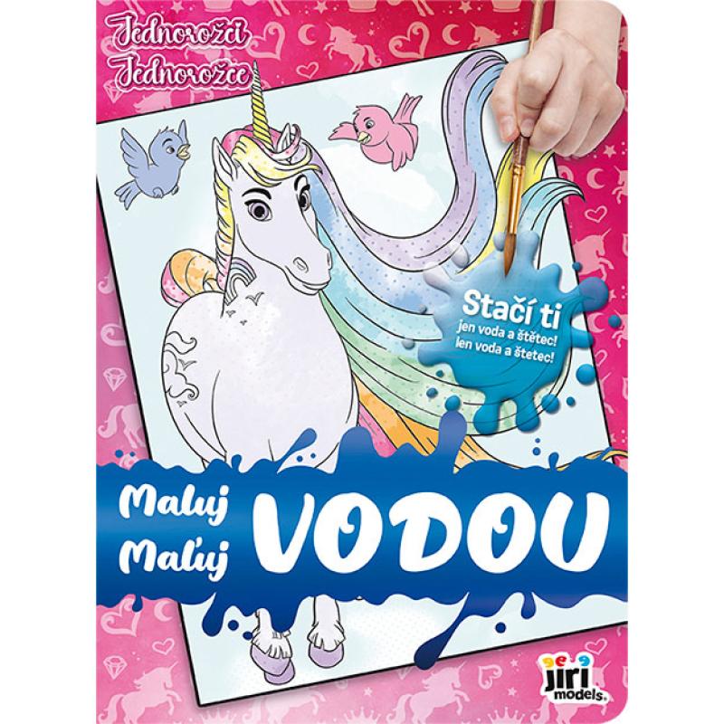 Omaľovanka Maľuj vodou Jednorožce