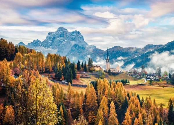 Tapeta Autumn Dolomites Alps