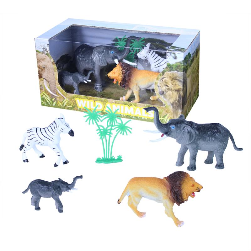 Zvieratá divoké v krabici