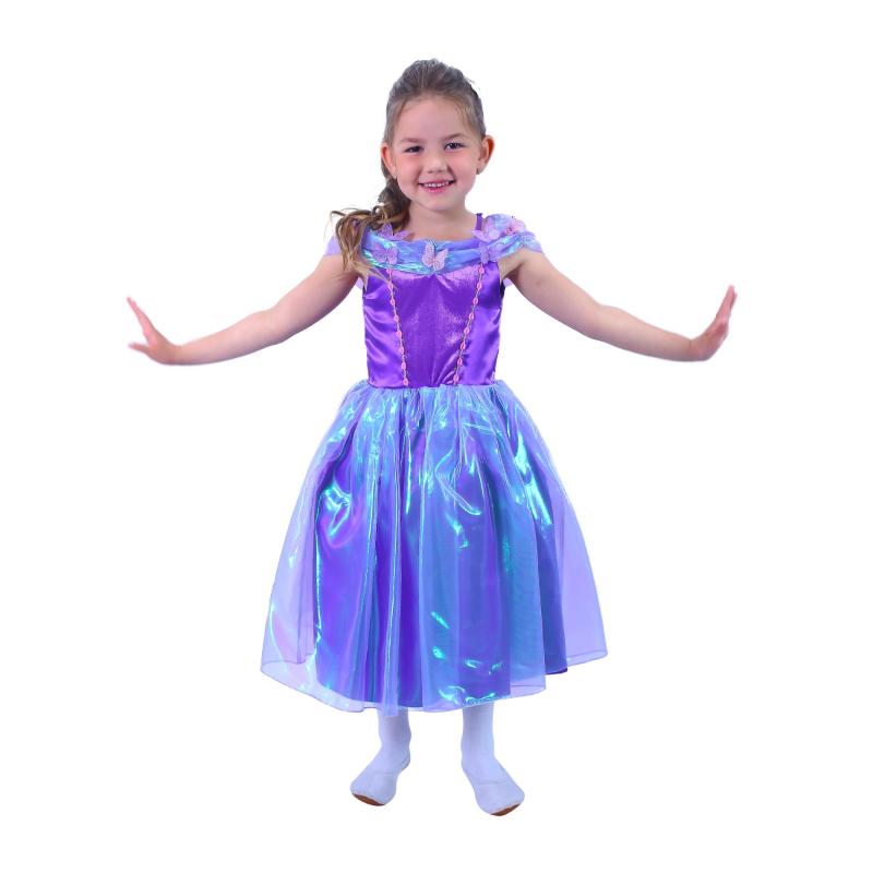 Detský kostým fialová princezná (M)