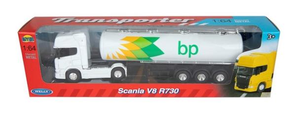 WELLY MODELY SCANIA v8 R730 kamion 1:64