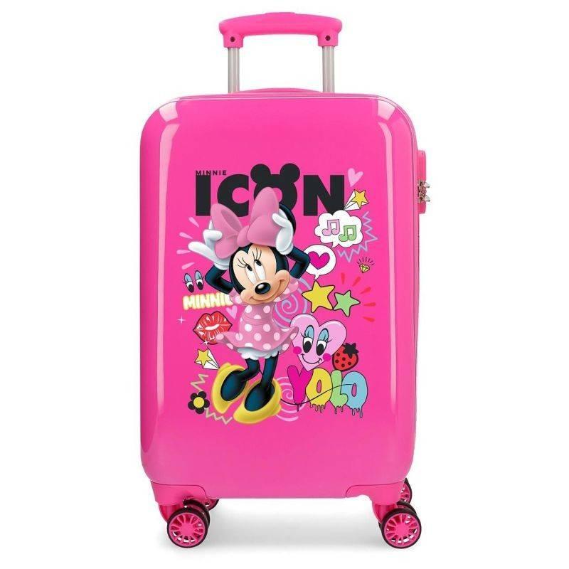 JOUMMABAGS Cestovný kufor ABS Enjoy Minnie Icon ABS plast, 55 cm