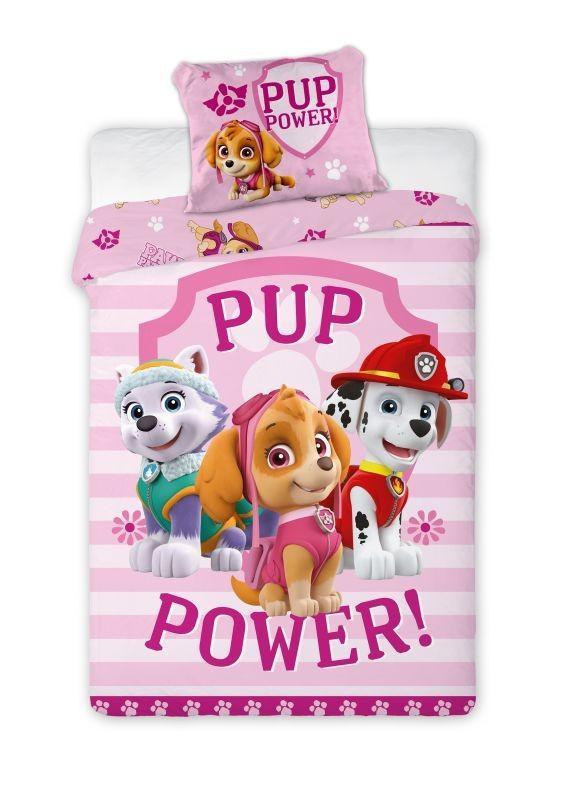 FARO Obliečky Paw Patrol Pup Power Bavlna, 140/200, 70/90 cm