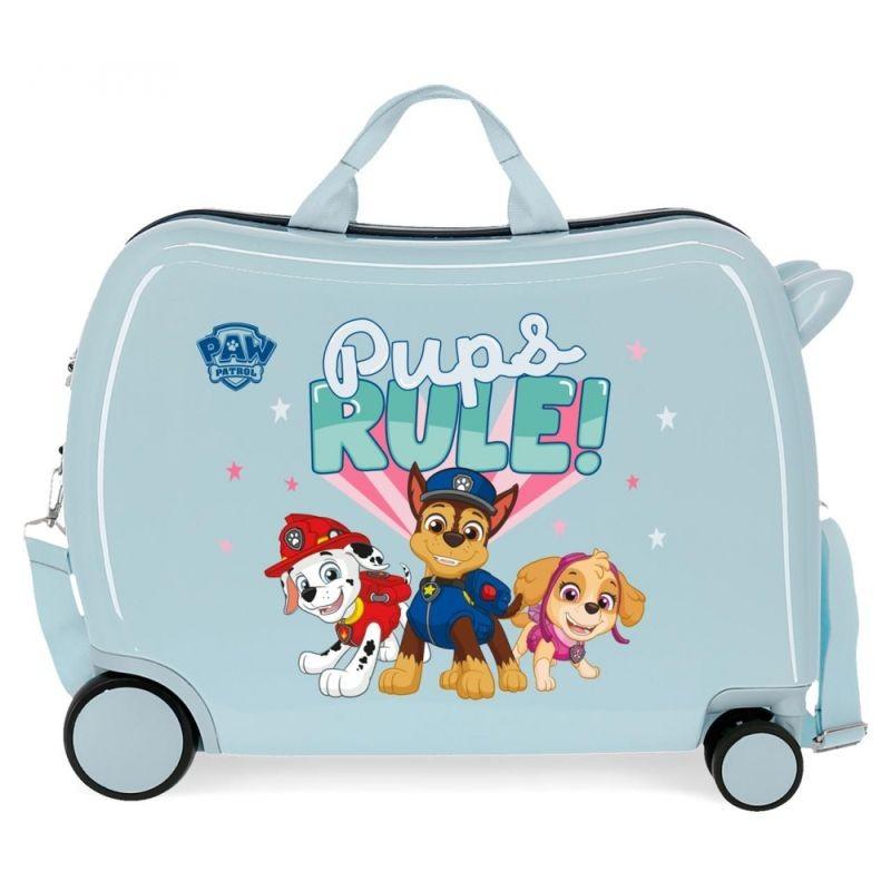 JOUMMABAGS Detský kufrík na kolieskach Paw Patrol Pups rule MAXI ABS plast, 50x38x20 cm, objem 34 l