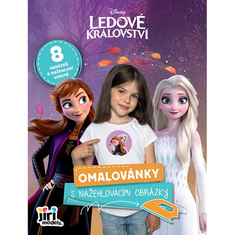 Omaľovánka s nažehľovacími obrázkami FROZEN - Ľadové kráľovstvo