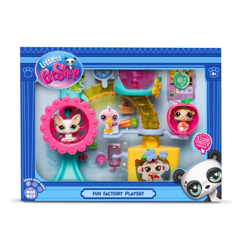 Littlest Pet Shop hracia sada Továreň na zábavu 1