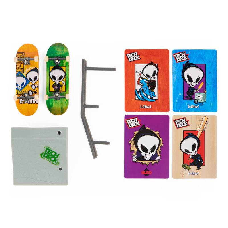 TECH DECK FINGERBOARD DVOJBALENIE S PREKÁŽKOU