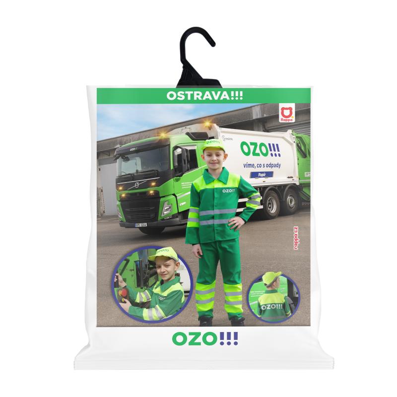 Detský kostým smetiar OZO!!! (M)