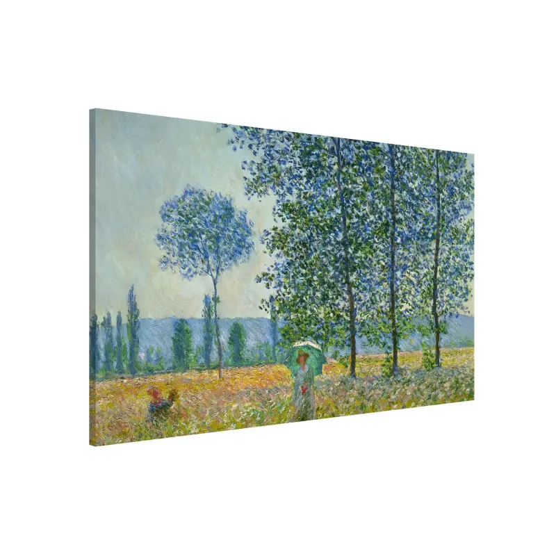 Magnetické obrazy Claude Monet - Polia na jar