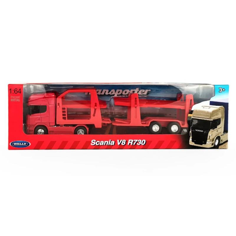 WELLY MODELY SCANIA V8 R 730 kamion 1:64