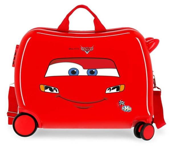 JOUMMABAGS Detský kufrík na kolieskach Cars LQM MAXI ABS plast, 50x38x20 cm, objem 34 l