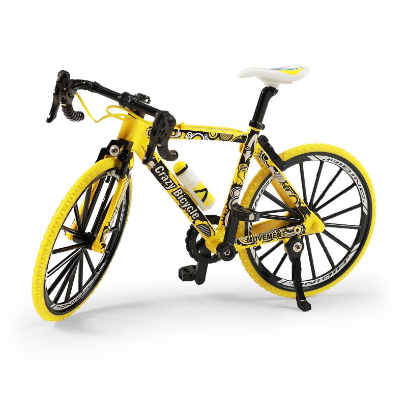 Horský bicykel žltý