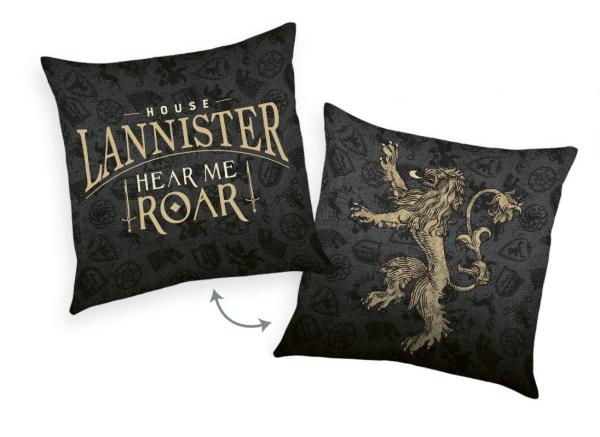 HERDING Vankúšik Hra o tróny Lannister  Polyester, 40/40 cm