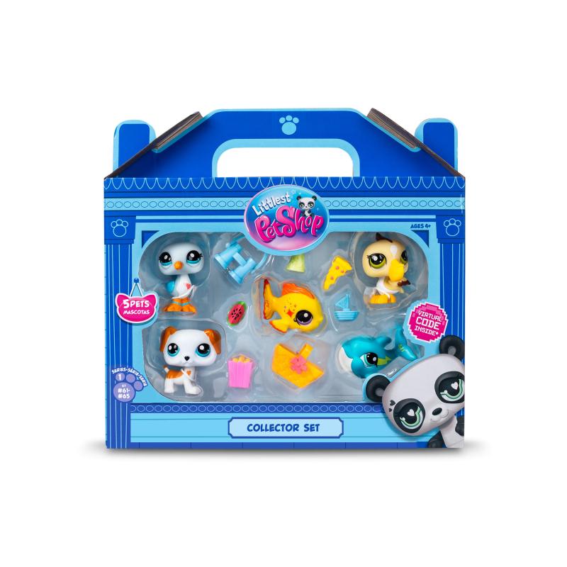 Littlest Pet Shop 5 figuriek Pláž