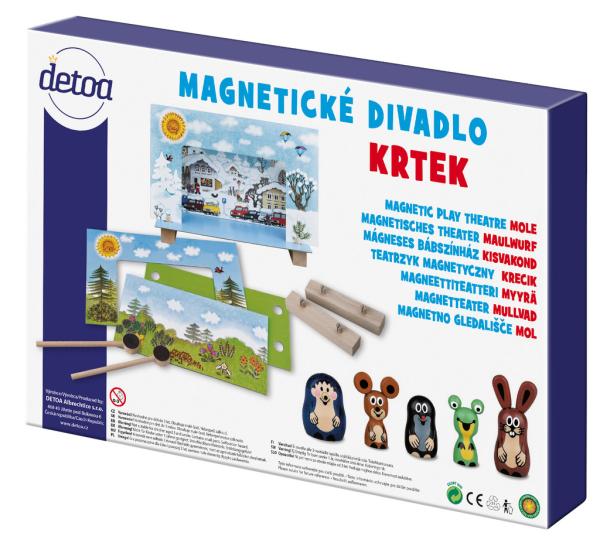 divadlo magnetické - Krtko