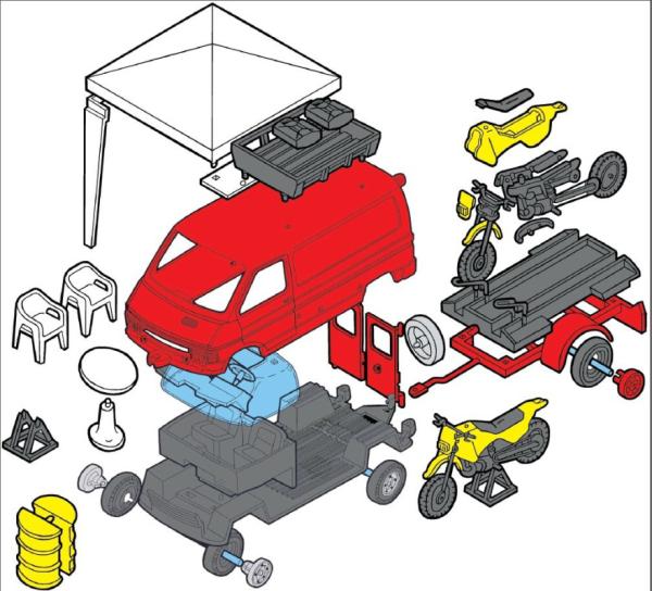 Stavebnica Monti System MS 49 - Enduro