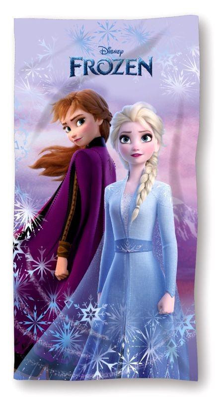 FARO Osuška Micro Ľadové Kráľovstvo Anna a Elsa Polyester, 70/140 cm