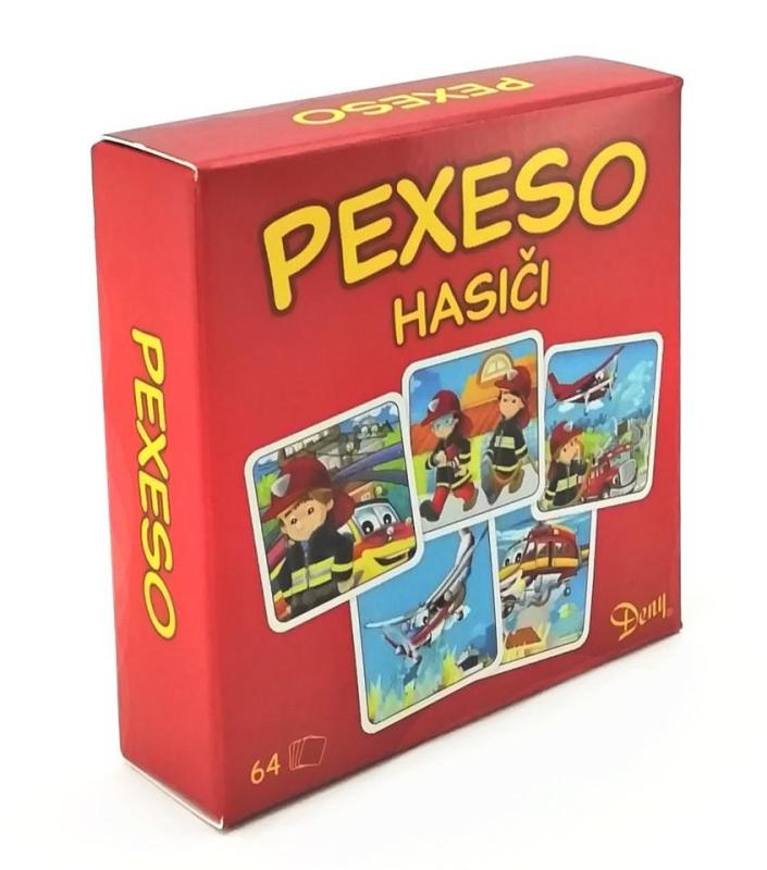 Pexeso Hasiči v krabičke