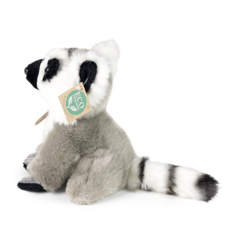 Plyšový lemur sediaci 18 cm ECO-FRIENDLY