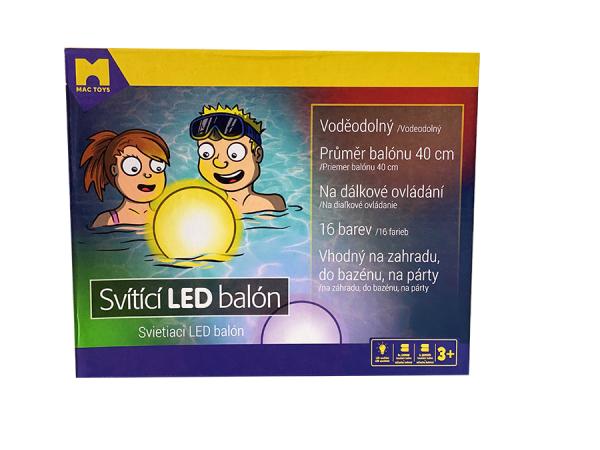 Svietiaci LED balón