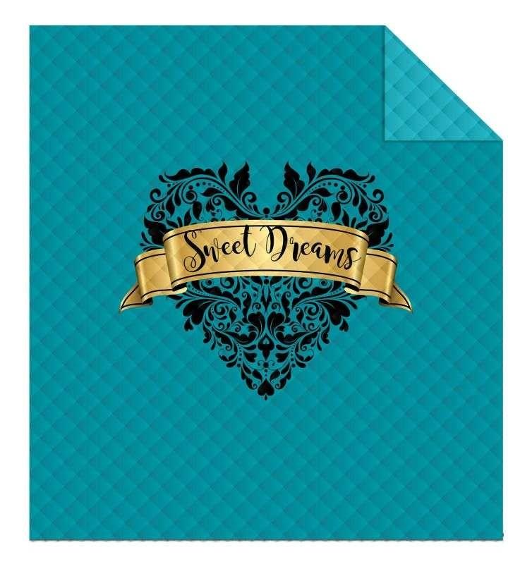 DETEXPOL Prehoz na posteľ Sweet Dreams  Polyester, 170/210 cm