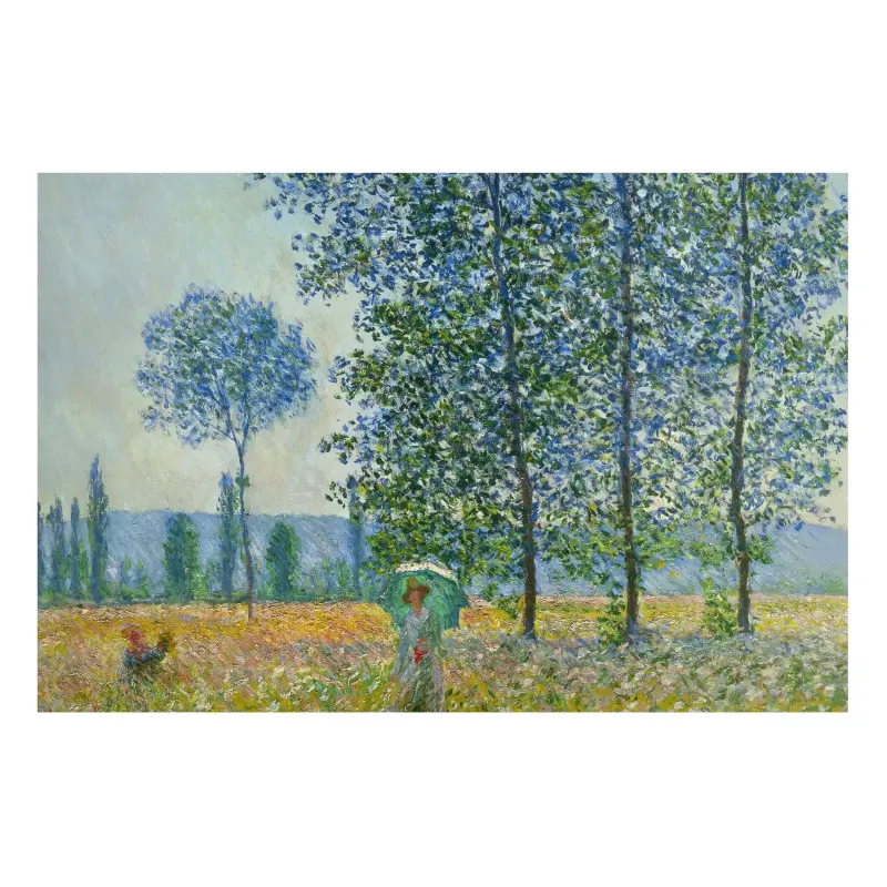 Magnetické obrazy Claude Monet - Polia na jar