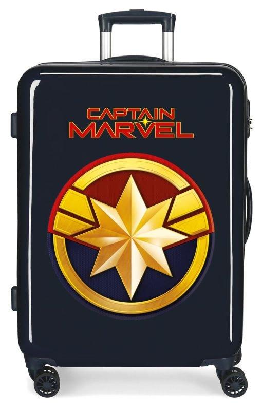 JOUMMABAGS Cestovný kufor ABS Captain Marvel ABS plast, 68 cm