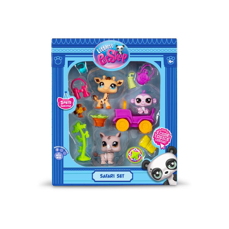 Littlest Pet Shop 3 figúrky Safari 1