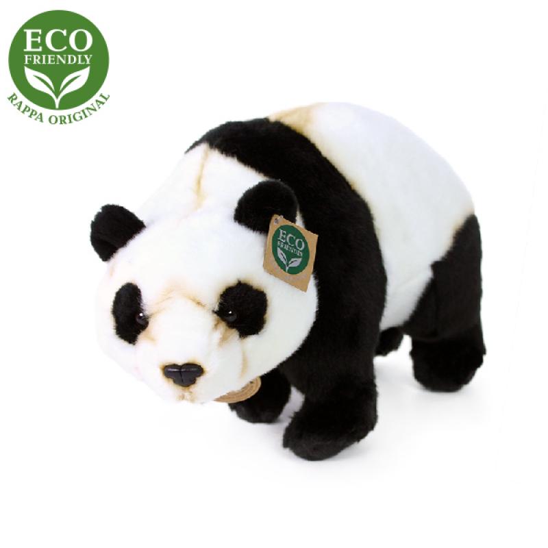 Plyšová panda stojaci 36 cm ECO-FRIENDLY