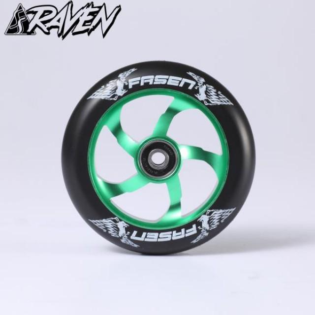 Fasen Raven 110 Wheel Green/ Black