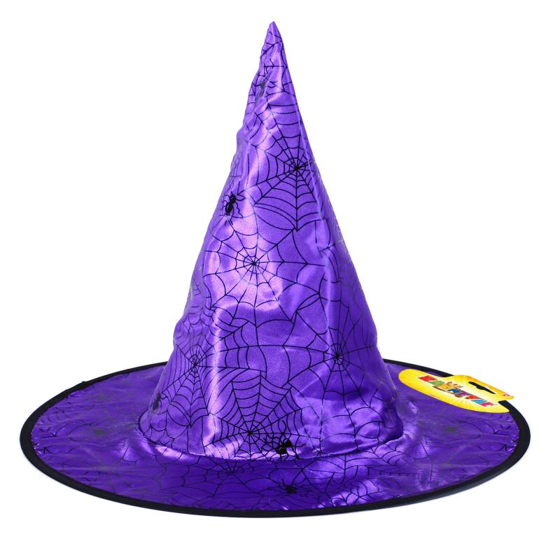 Detský klobúk čarodejnícky fialový
