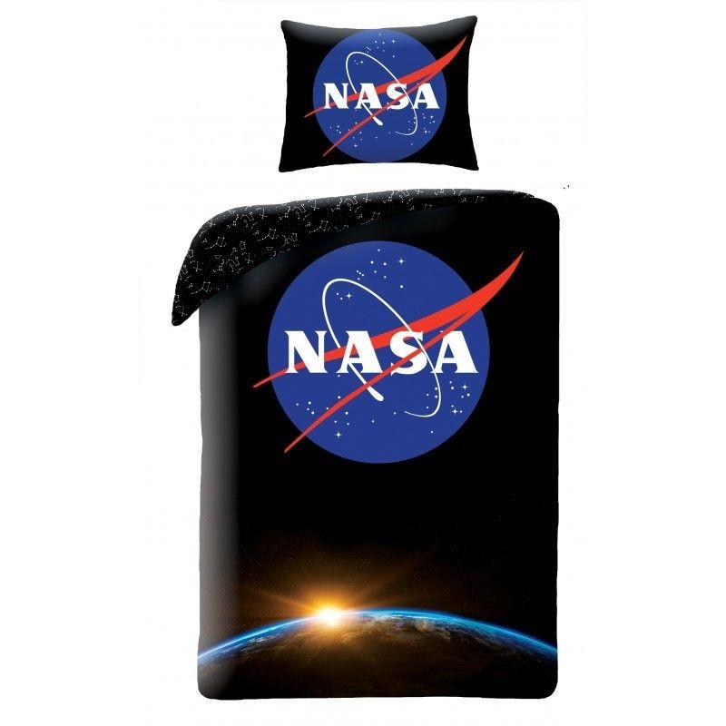 HALANTEX Obliečky NASA Black  Bavlna, 140/200, 70/90 cm