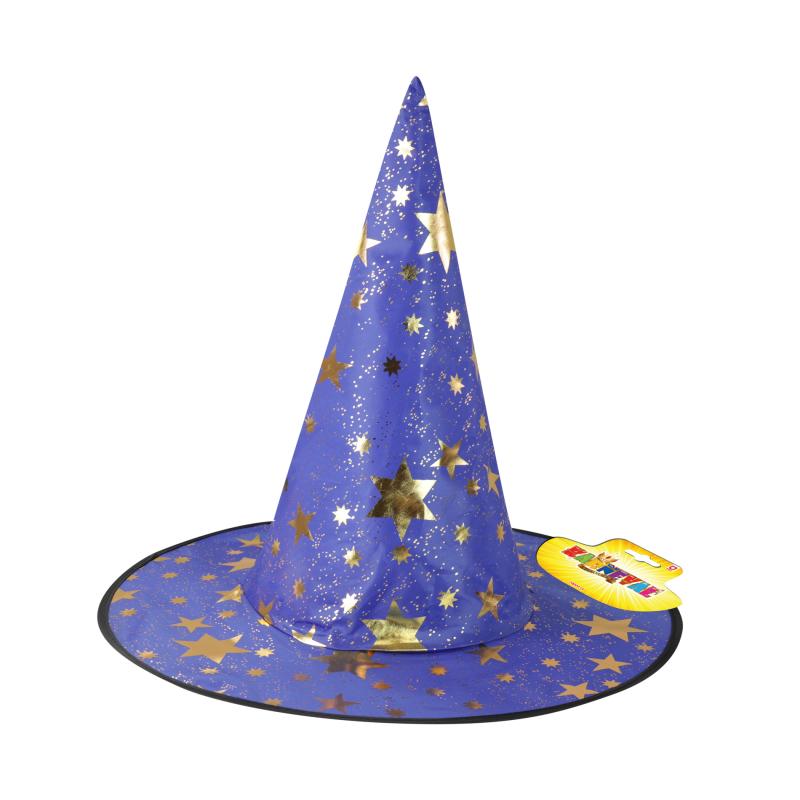 Detský klobúk modrý čarodejnícky